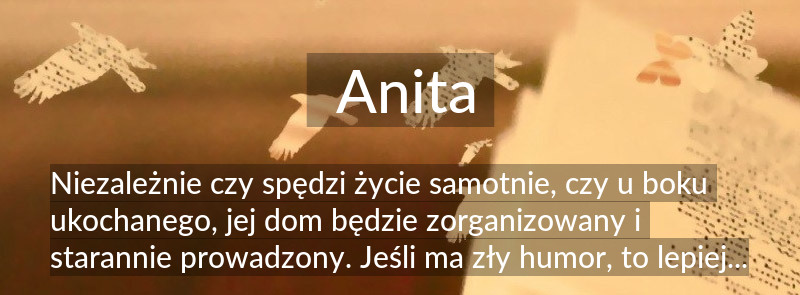 Znaczenie imienia Anita