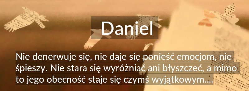 Znaczenie imienia Daniel