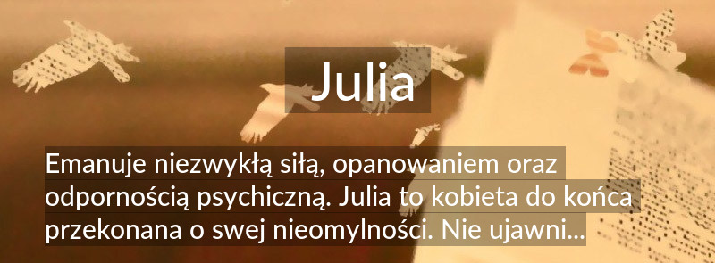 Znaczenie imienia Julia