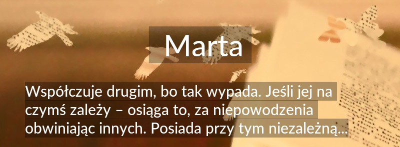 Znaczenie imienia Marta