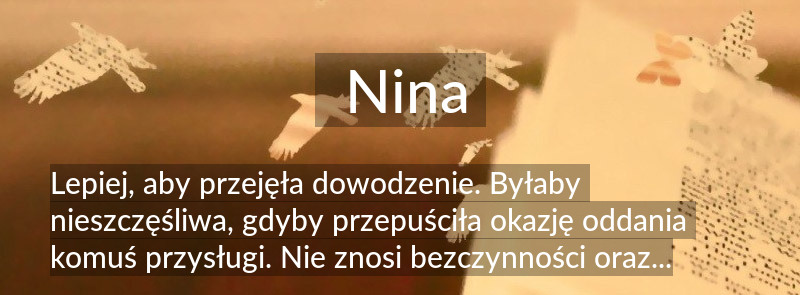 Znaczenie imienia Nina