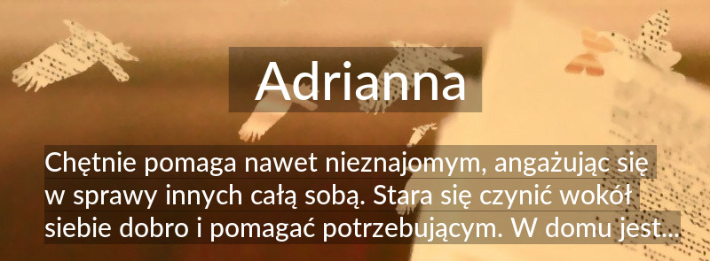 Znaczenie imienia Adrianna