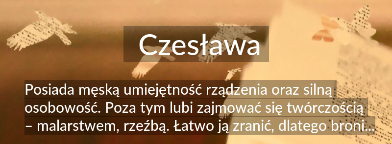 Znaczenie imienia Czesława