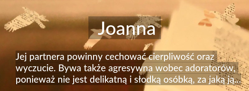 Znaczenie imienia Joanna