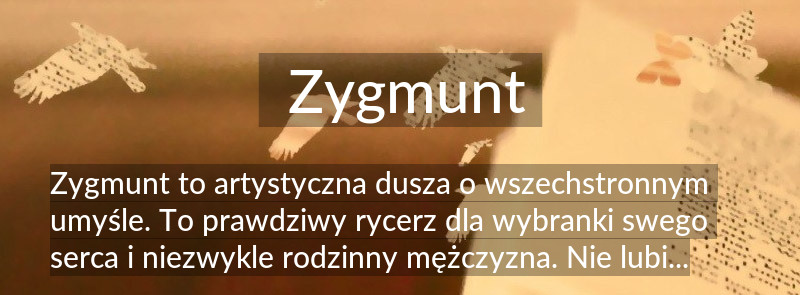 Znaczenie imienia Zygmunt