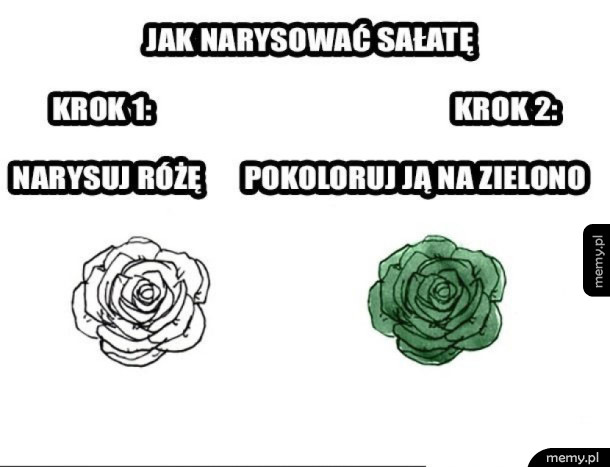 Rysujemy salatę