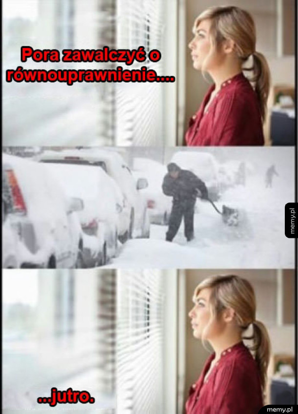 Pora walczyć o równouprawnienie