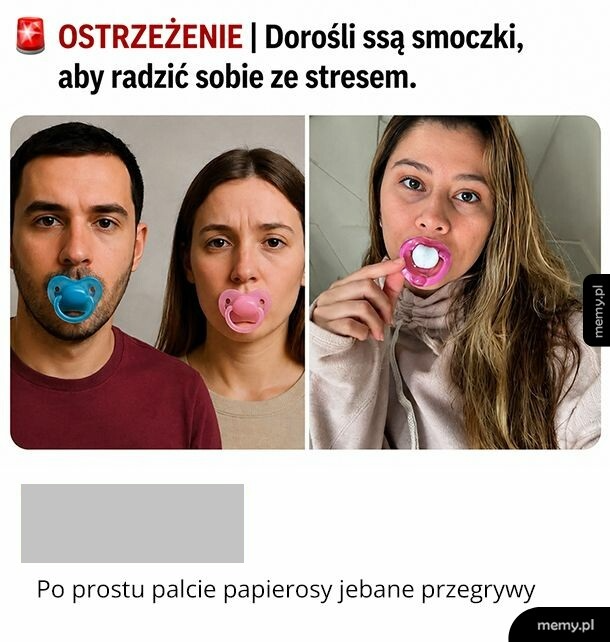 Antystresowy smoczek