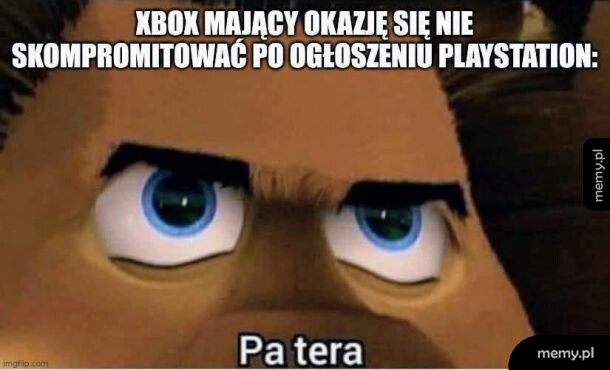 Mężczyzna z wyrazem twarzy zaskoczenia i złości.