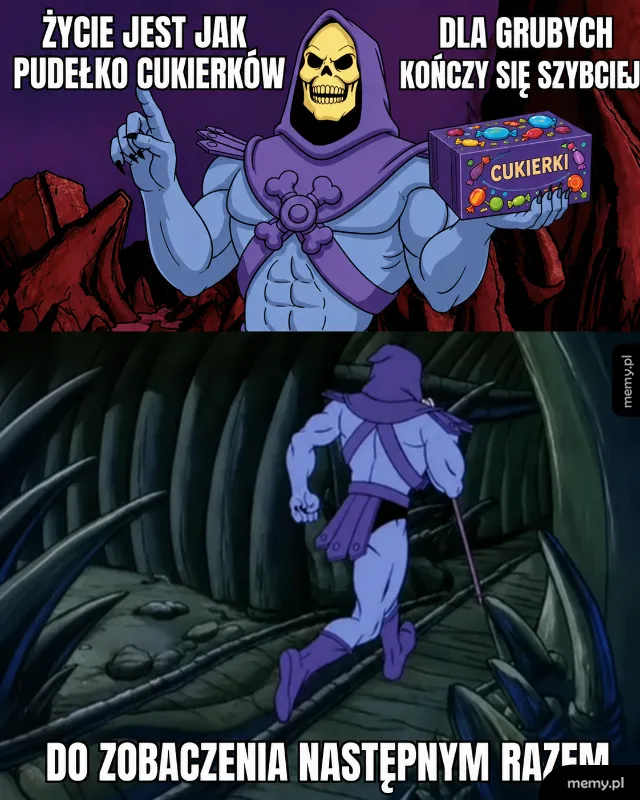 Życie jest jak pudełko cukierków
