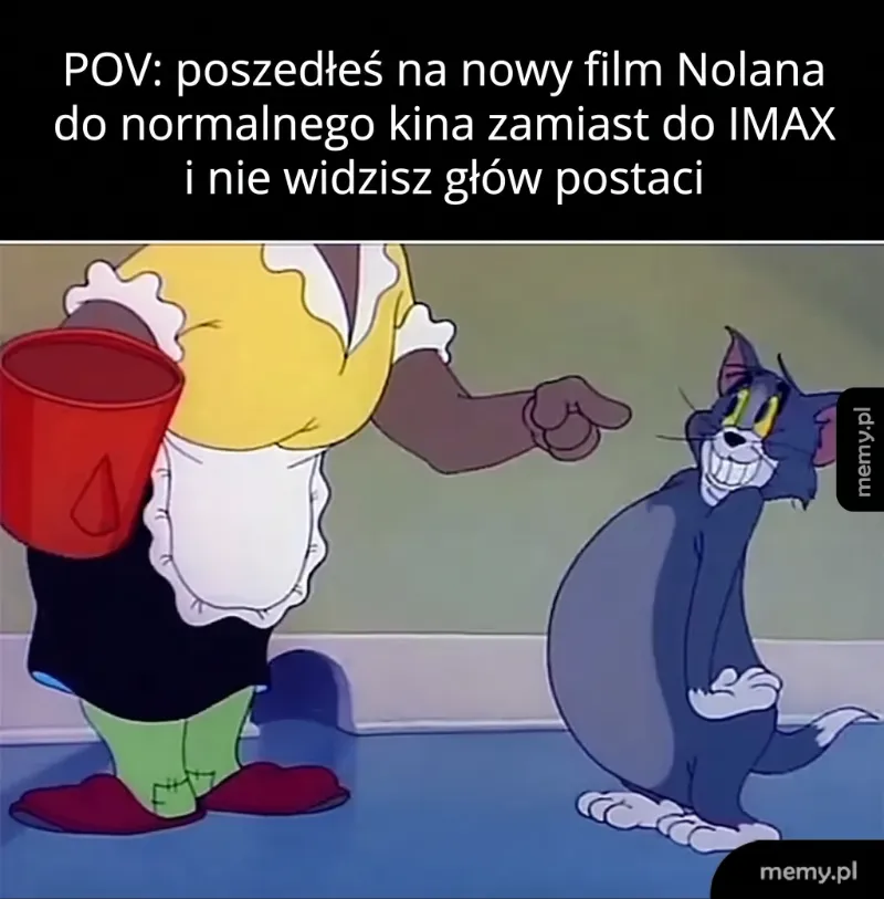 Nolanowski horror: Tajemnica brakujących głów poza IMAX-em