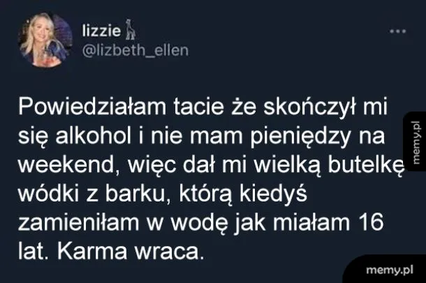 Kobieta pisze o sytuacji z ojcem i alkoholem.