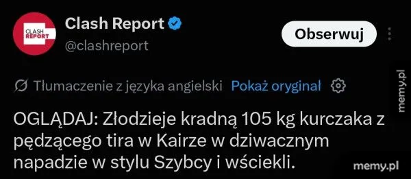 Zginąć za kurczaki 🐔