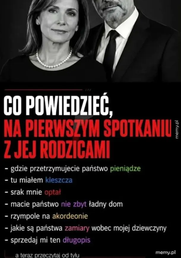 Co powiedzieć na pierwszym spotkaniu z jej rodzicami