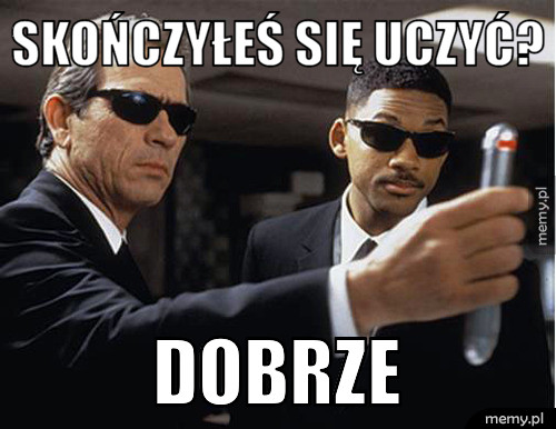 za każdym razem na sprawdzianie