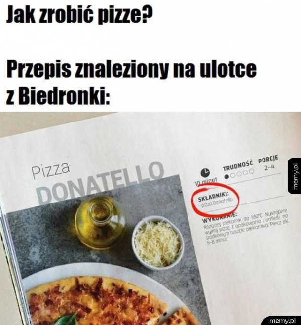 Przepis z biedry