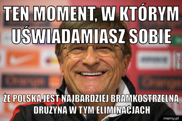 Polska najbardziej bramkostrzelną drużyną w tym eliminacjach