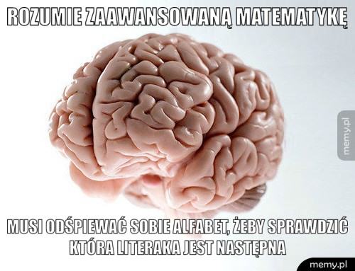 Rozumie zaawansowaną matematykę