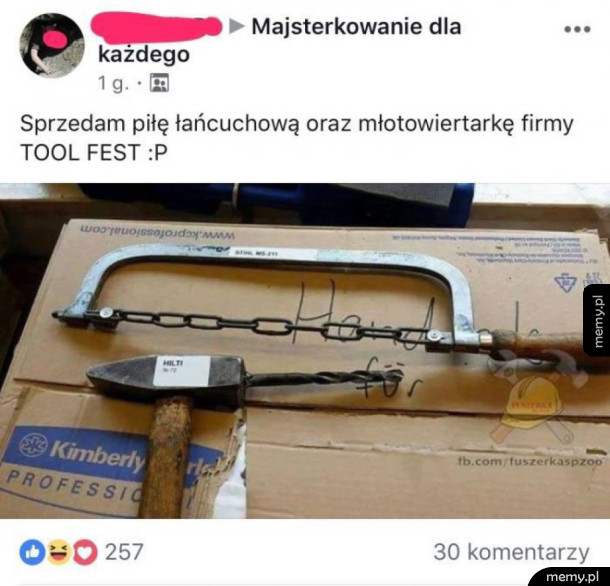 Niezbędne narzędzia
