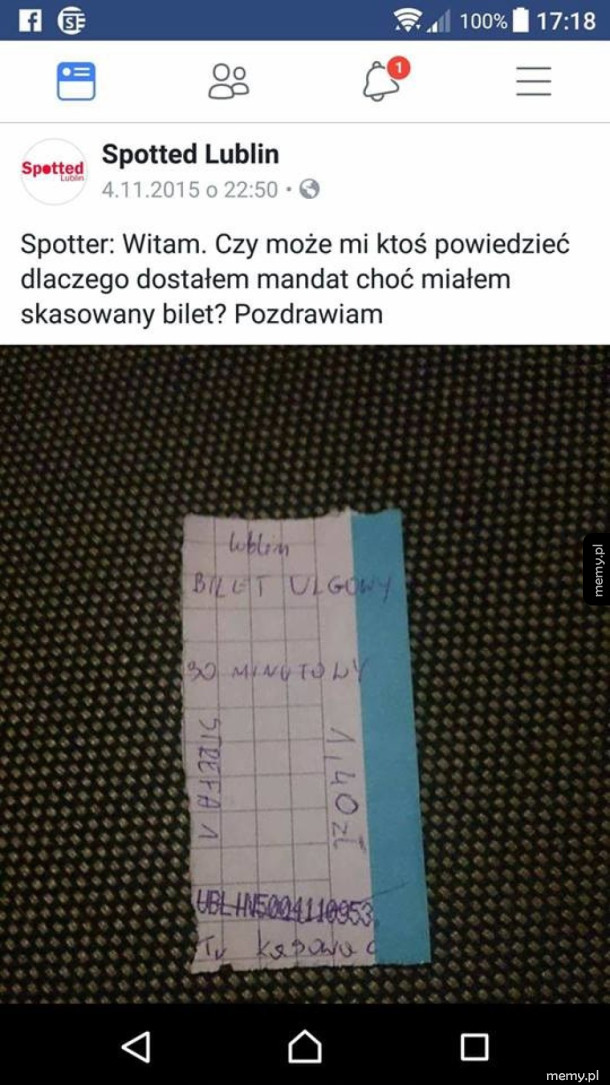 Dlaczego dostałem mandat
