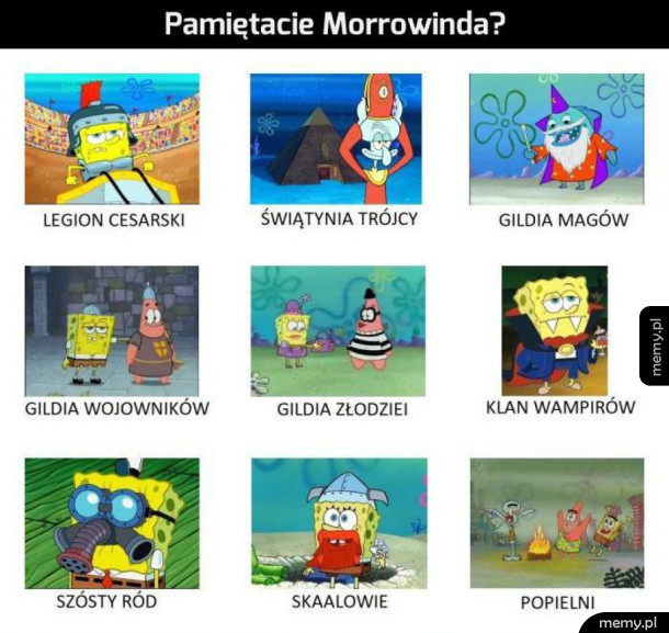 Spongebob pamięta