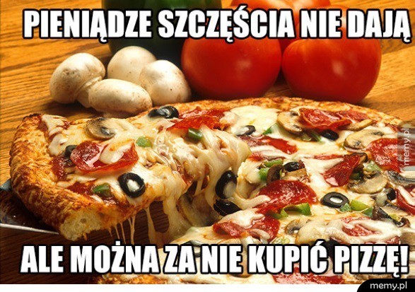Pieniądze szczęścia nie dają