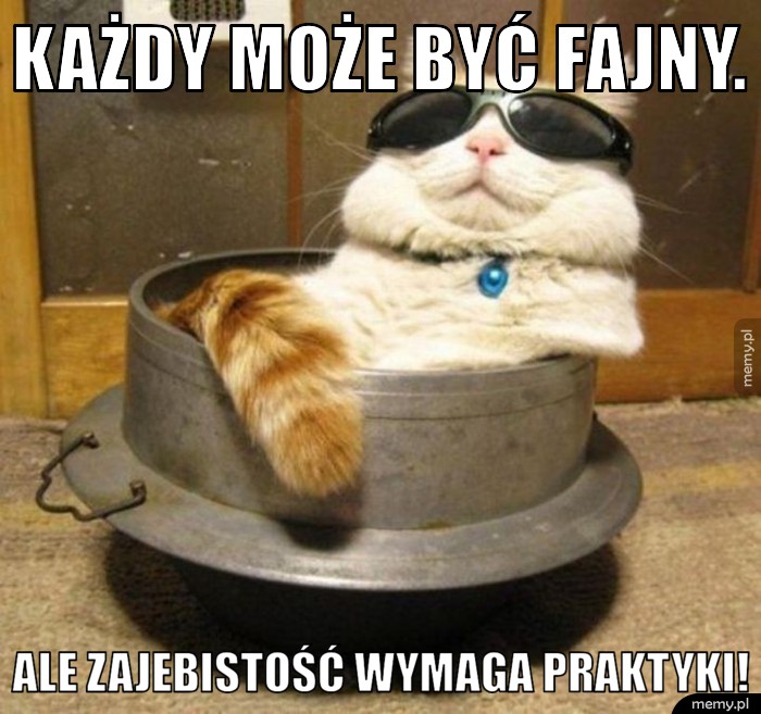 Każdy może być fajny :)