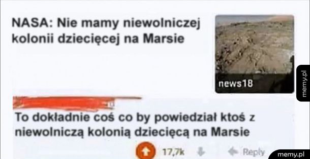 NASA coś kręci