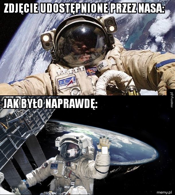 Zdjęcia robione w kosmosie