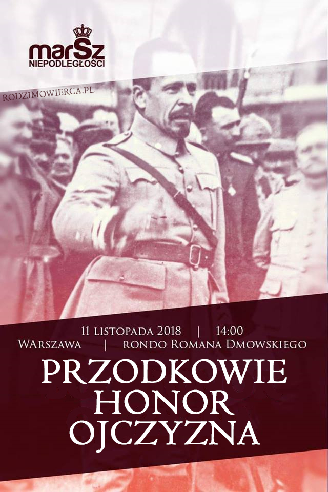 Marsz Niepodległości 2018 HASŁO