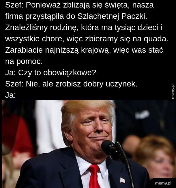 Robię im prezent płacąc podatki