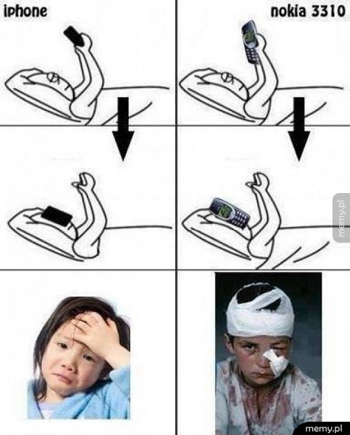 iPhone vs nokia 3310