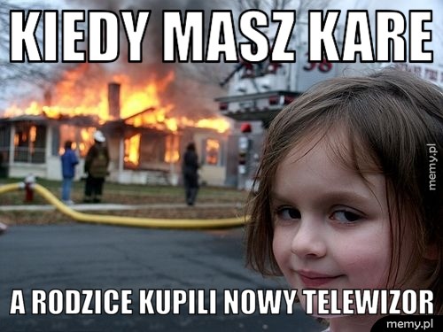Kiedy masz kare  A rodzice kupili nowy telewizor
