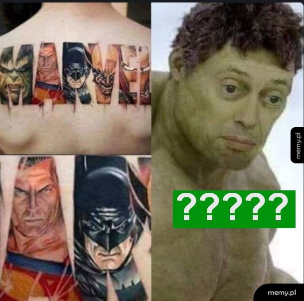Hulk nie rozumieć