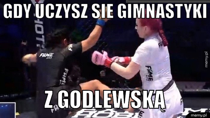 Gdy uczysz sie gimnastyki z Godlewską