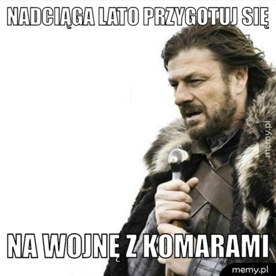 Nadciąga lato przygotuj się  na WOJNĘ Z KOMARAMI