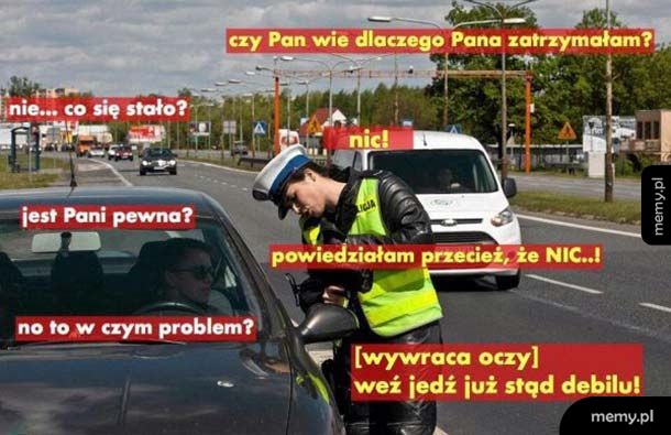 Kobieta policjant