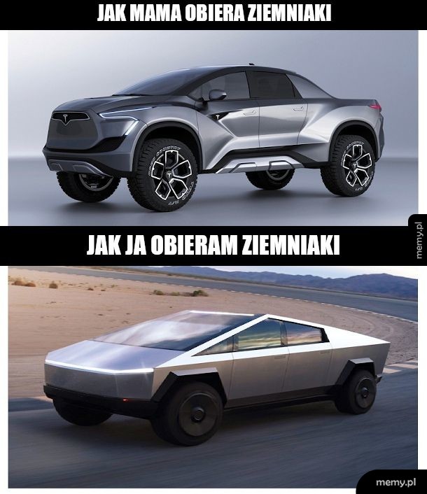 Obieranie ziemniaków na obiad