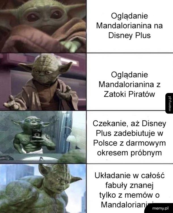 Oglądanie Mandalorianina