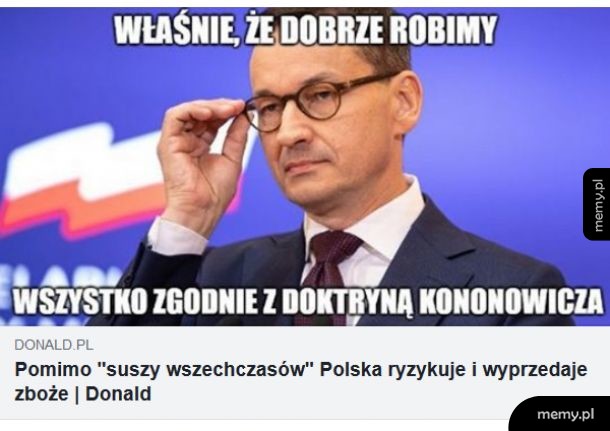 Nie szkodzi, będziemy żywić się nadzieją.