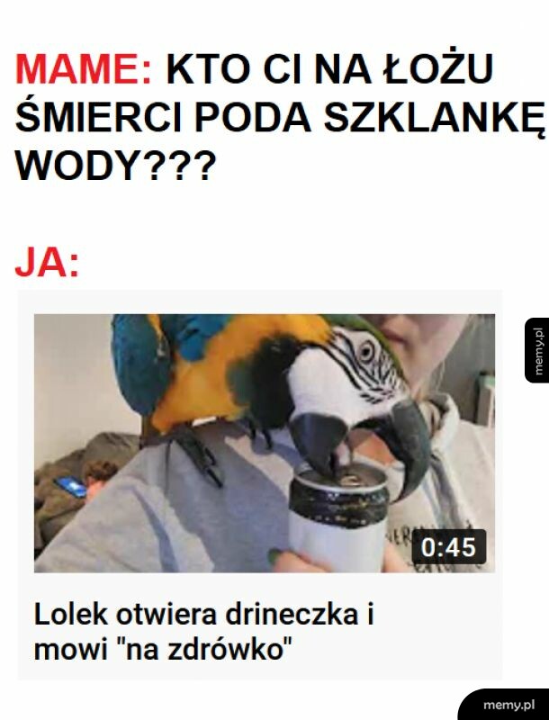 Szklanka wody