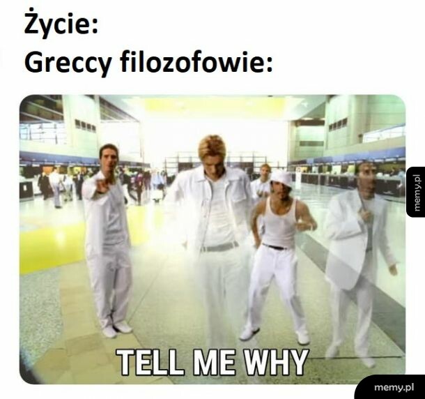 Tell my why!
