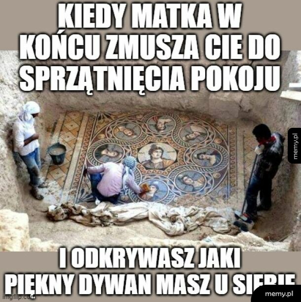 Sprzątanko-archeologiwanko