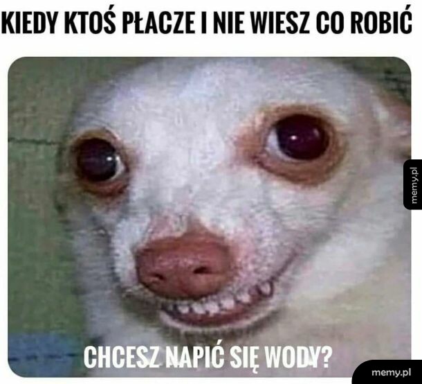 Też nigdy nie wiem co robić