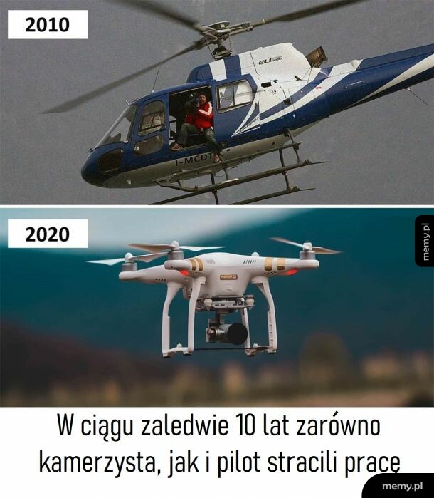Nie zatrzymasz postępu