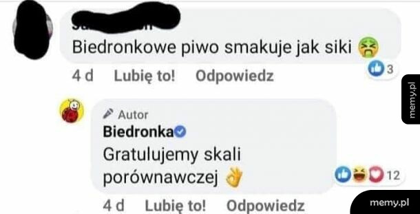 Piwo w Biedrze