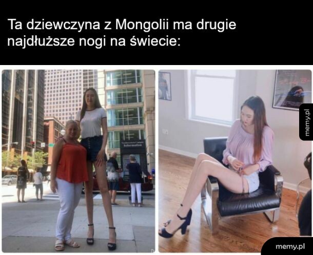 Najdłuższe nogi