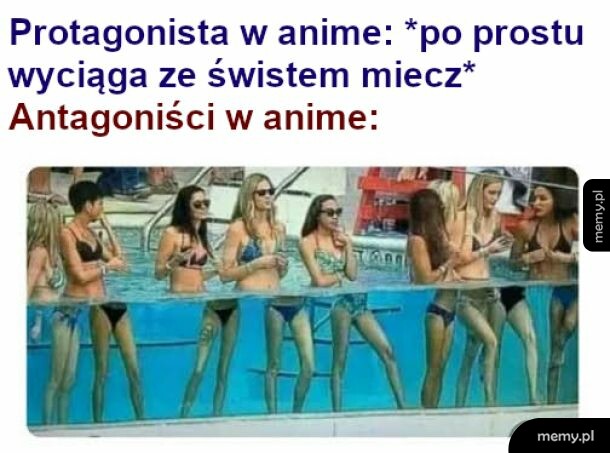 Walki w anieme takie są