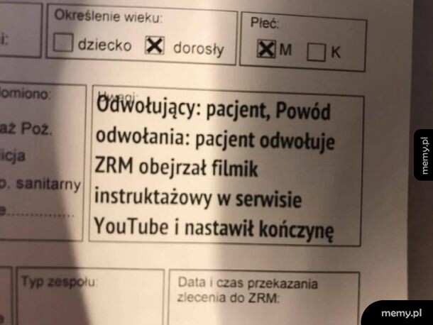 Filmik instruktażowy