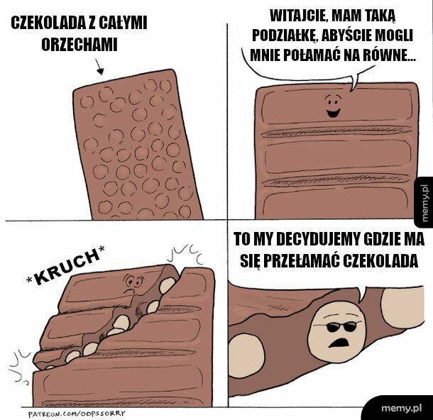 możesz się schować ze swoją śmieszną podziałką